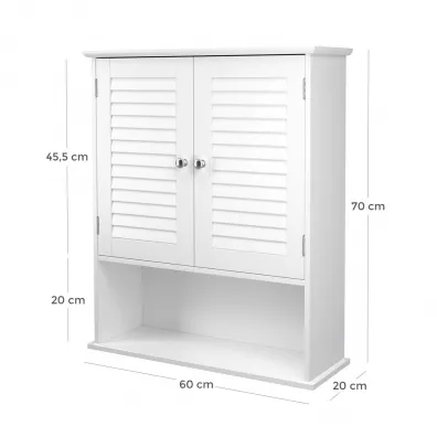 Songmics Szafka cienna azienkowa 70 cm