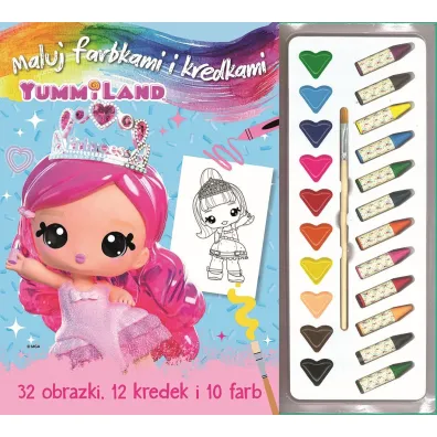 Maluj i koloruj. Yummiland