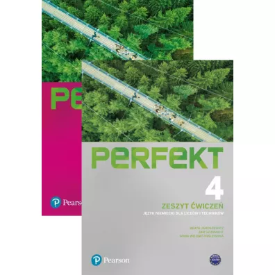 Pakiet: Perfekt 4. Podr�cznik i zeszyt �wicze� do j�zyka niemieckiego dla lice�w i technik�w - Anna Wojdat-Niklewska, Beata Jaroszewicz, Jan Szurmant