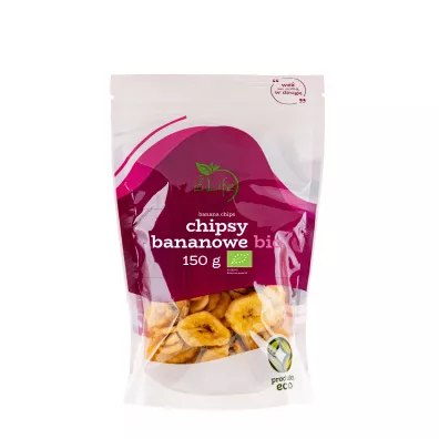 BioLife Chipsy bananowe 150 g TAK