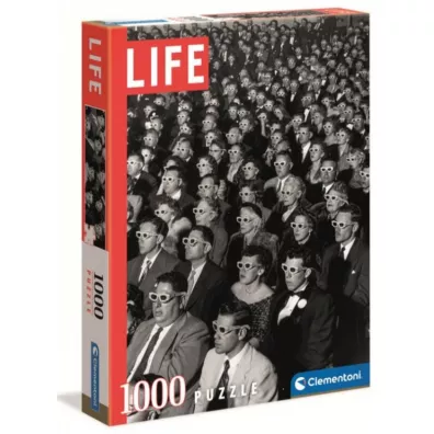 Puzzle 1000 el. Life collection. W kinie Clementoni