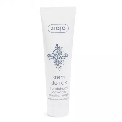 Ziaja Krem do r�k z proteinami jedwabiu i prowitamin� B5 100 ml