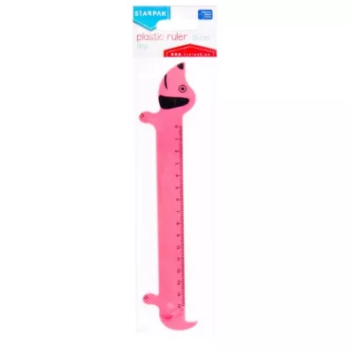 Starpak Linijka plastikowa Pies 15 cm