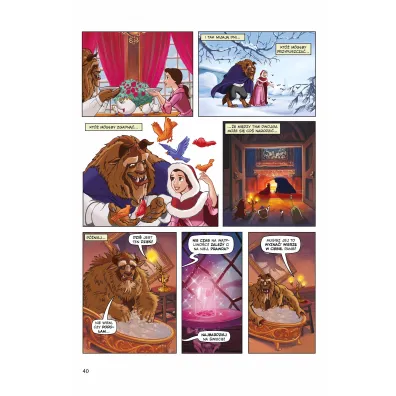 Pi�kna i Bestia. Klasyczne ba�nie Disneya w komiksie