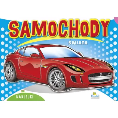 Kolorowanka. Samochody �wiata - Samoch�d sportowy czerwony(A-4, 16 str.)