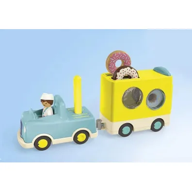 Playmobil Junior Szalony Donut Truck z funkcj� uk�adania i sortowania 71702