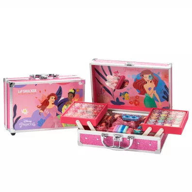 Zestaw kosmetykw do makijau dla dzieci Disney Princess Lip Smacker kuferek Markwins
