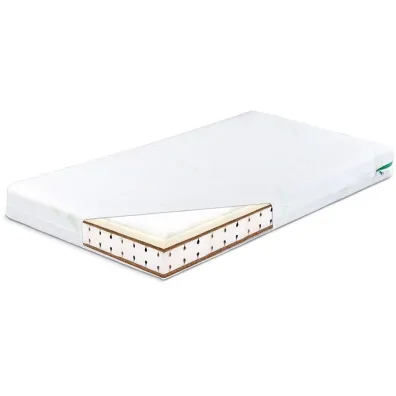 Sensillo Materac pianka termoelastyczna-kokos aloe 120x60cm