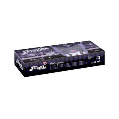 Patio Farby plakatowe Kuromi 20ml x12 kolor�w