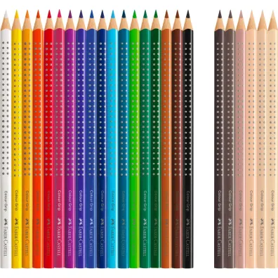 Faber-Castell Kredki tr�jk�tne Colour Grip 2001 24 szt.