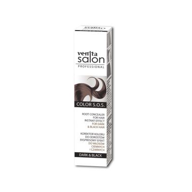 Venita Salon Professional Color S.O.S. korektor koloru do odrostw Dark & Black 75 ml