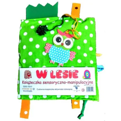 Love Books W lesie ksi��eczka sensoryczno-manipulacyjna