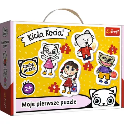 Baby Puzzle. Weso�a Kicia Kocia Trefl
