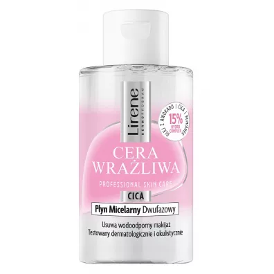 Lirene Cera Wraliwa dwufazowy pyn micelarny do twarzy 125 ml