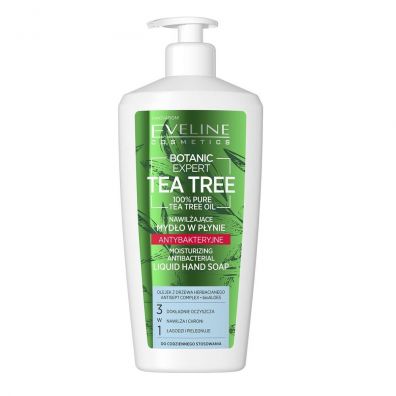 Eveline Cosmetics Botanic Expert Tea Tree nawilżające mydło w płynie antybakteryjne 350 ml