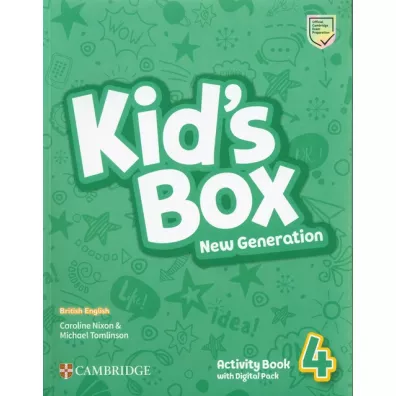 Kid's Box New Generation. Level 4. Activity Book with Digital Pack. British English - Caroline Nixon, Michael Tomlinson