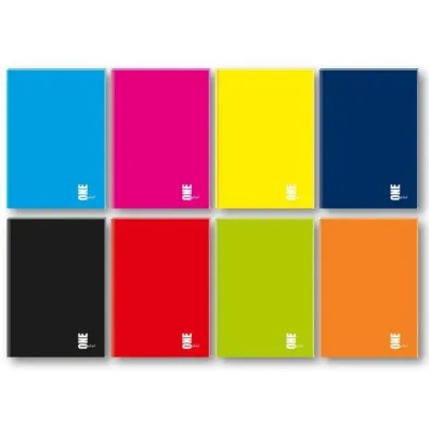 Interdruk Brulion A6 One Color kratka 96 kartek