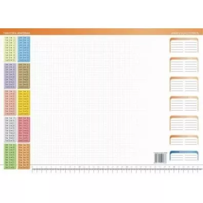Visual System Biuwar. Tabliczka mno�enia 26 kartek