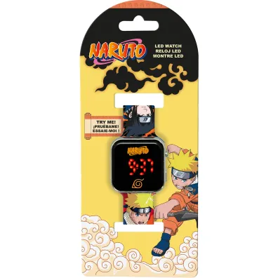 Zegarek LED z kalendarzem Naruto NA00002