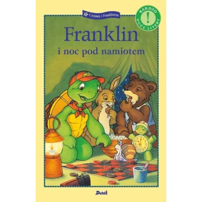 Czytamy z Franklinem. Franklin i noc pod namiotem - Paulette Bourgeois