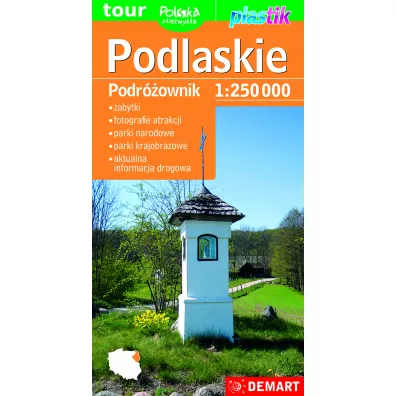 Podrownik. Mapa wojewdztwa - Podlaskie 1:25 000