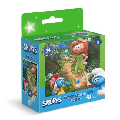 Puzzle 24 Smerfy Ksi�niczka w lesie Dodo