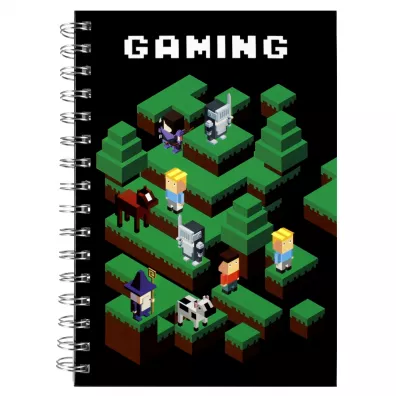Starpak Notes na spirali A5 Pixel Game