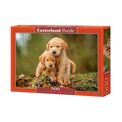 Puzzle 500 el. Puppy Love Castorland