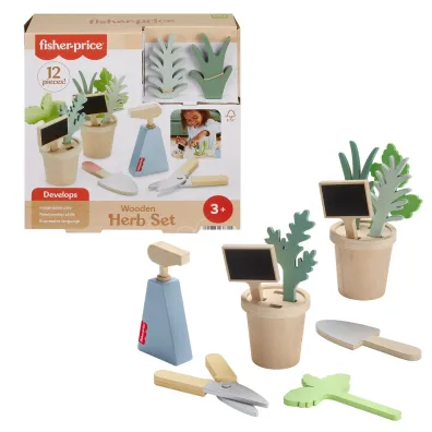 Fisher-Price. Zestaw Ma�y ogrodnik drewniany Mattel