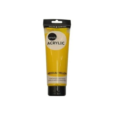 Fila Farba akrylowa Simply Acrylic 250ml - medium yellow