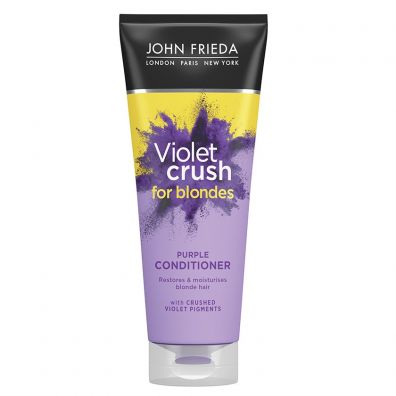 John Frieda Sheer Blonde Violet Crush odżywka neutralizująca żółty odcień włosów 250 ml