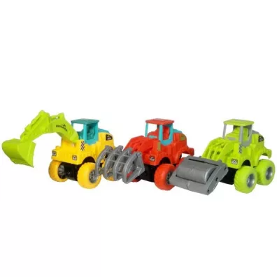Traktor budowlany z narz�dziem MIX Swede