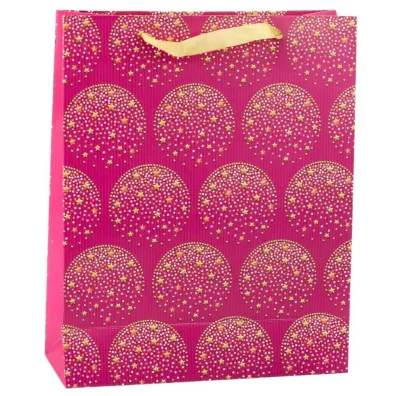 LeanToys Torebka prezentowa r�owa 23x26x10cm