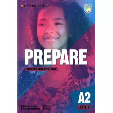 Prepare! Second Edition. Level 2. Student's Book + Podrcznik w wersji cyfrowej - Joanna Kosta, Melanie Williams