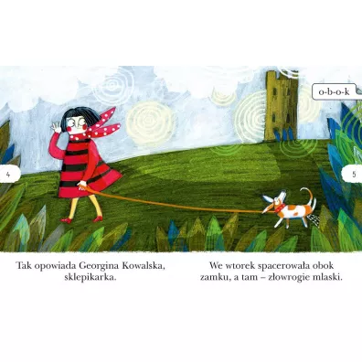 Zjawa na zamku w ajsku Dolnym. Czytam sobie. Poziom 1