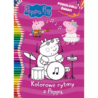 Malowanka. Kolorowe rytmy ze �wink� Pepp� 21x29 cm
