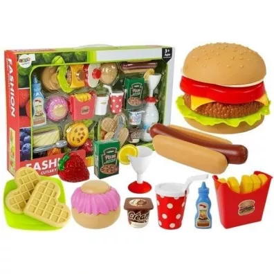 Zestaw hamburger LeanToys
