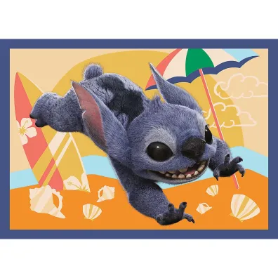 Puzzle 4w1 - Lilo&Stitch Wakacje na Hawajach (35+48+54+70 el.) Trefl
