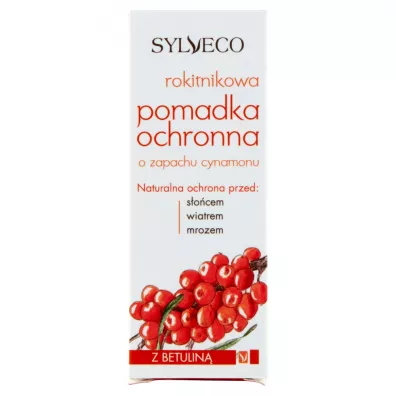 Sylveco Rokitnikowa pomadka ochronna o zapachu cynamonu 4.6 g