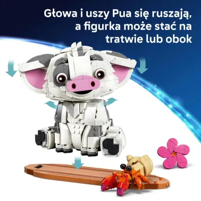 LEGO Disney Princess Pua 43292