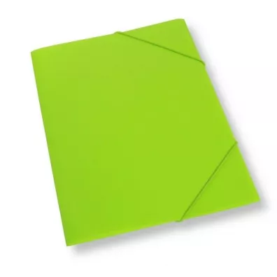 Penword Teczka A4 z gumk� plastikowa jasnozielona
