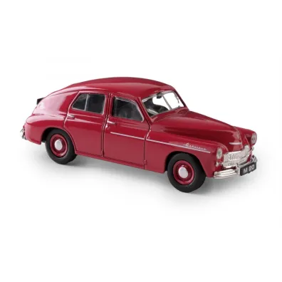 PRL Warszawa M20 bordowy w skali 1:43 Daffi