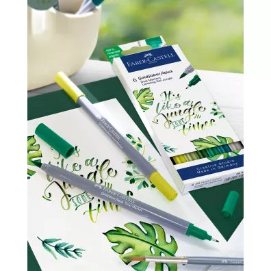 Faber-Castell Pisak akwarelowy Goldfaber Aqua 6 szt.