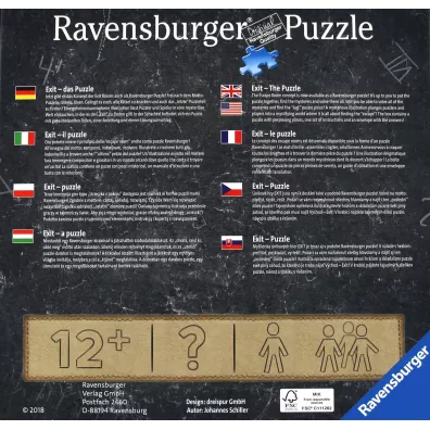 Puzzle 368 el. Fabryka zabawek Ravensburger