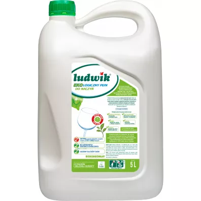 Ludwik Pyn do mycia naczy Ecolabel 5 l