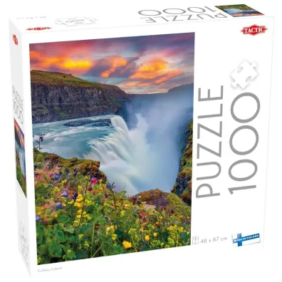 Puzzle 1000 el. Gullfoss, Iceland Tactic