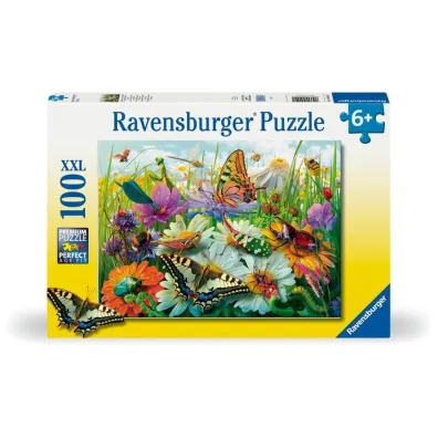 Puzzle dla dzieci 100 el. 2D Motyle Ravensburger