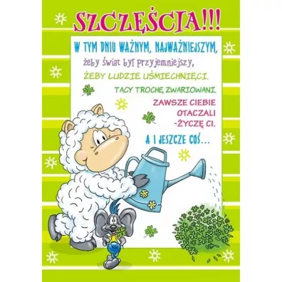 Stamp Karnet Smile B6 + koperta. Wz�r nr 06