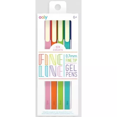 Ooly D�ugopisy �elowe Fine Line 6 szt.