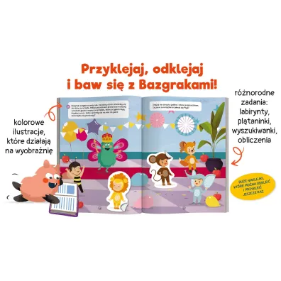 Bazgraki i zabawy 2-latk�w. Kapitan Nauka. Bazgraki